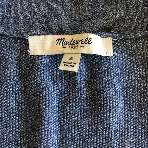 Madewell V Neck Lightweight Knit Cardigan Sweater - Picture 8 of 8